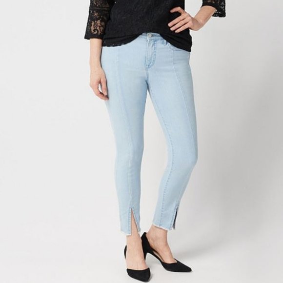 Isaac Mizrahi True Denim Ankle Jeans W 